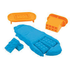 Mad Mattr Ultimate Brick Maker 2oz Set in Blue by Relevant Play