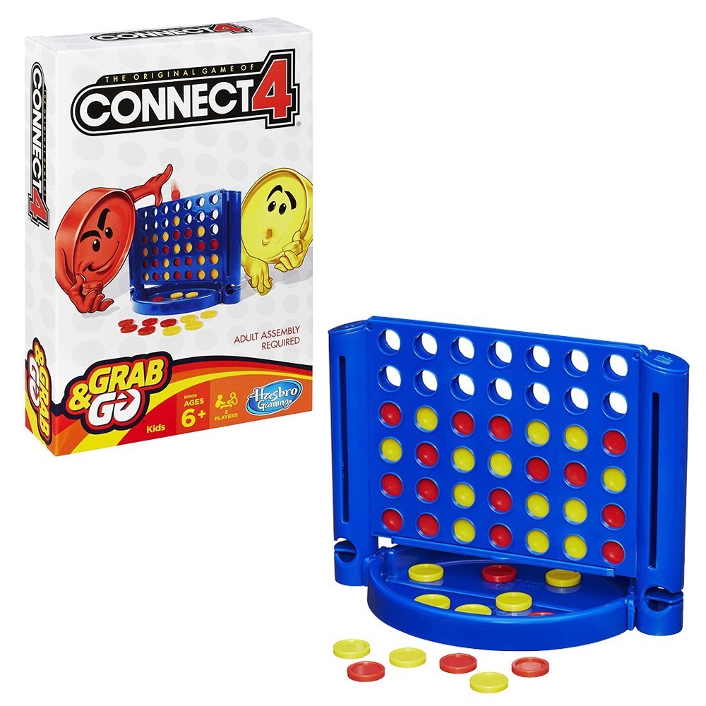 Connect 4 Grab and Go by Hasbro Games 6+