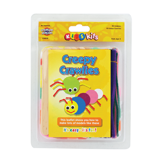 Make 12 Creepy Crawlies Craft Kit by ArtStraws CS8210