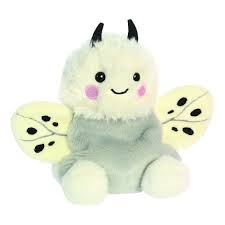Astra the Moth Palm Pals 5" Plush Soft Toys by Aurora 0+