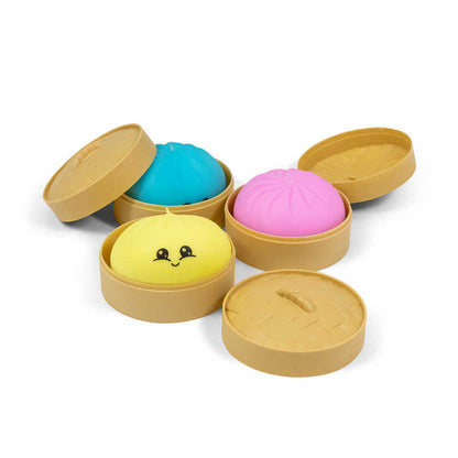 Colorful Dumpling Squishy Stress Balls Sensory Fidget Toy 4+