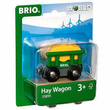 Brio Trains Hay Wagon 33895 3+