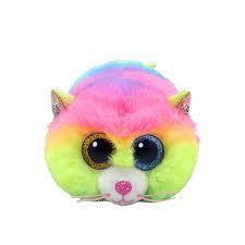 Heather The Cat Fluffy Teeny Ty Beanie DOB April 26