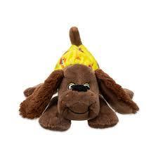 Pound Puppies Newborn Brown - Retro Classic Soft Toy Animal 3+