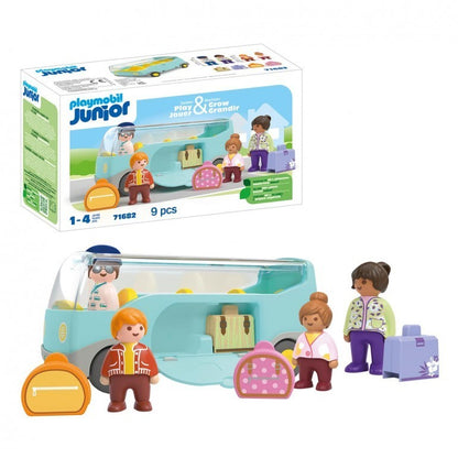 Playmobil Junior Airport Shuttle Bus 71682 Play Set 1-4 years