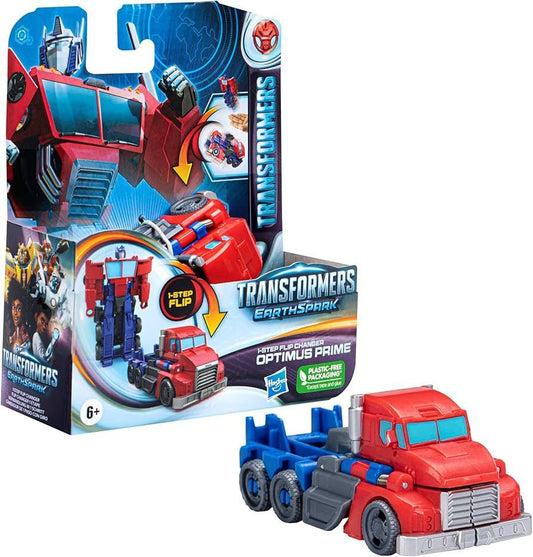 Optimus Prime Transformers EarthSpark One Step Flip Changer 6+