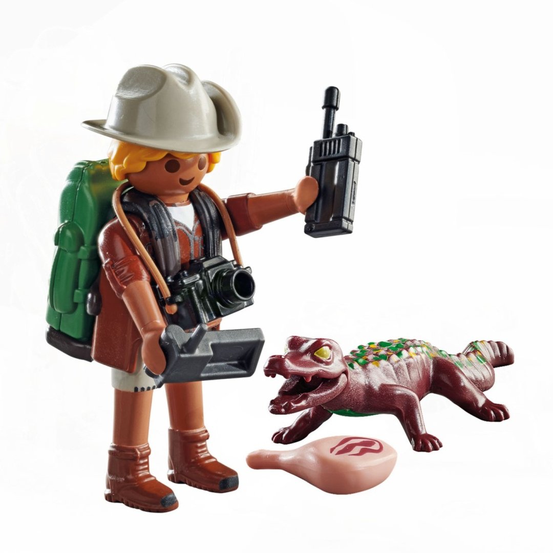 Playmobil  71168 Special Plus Researcher with Caiman 4+