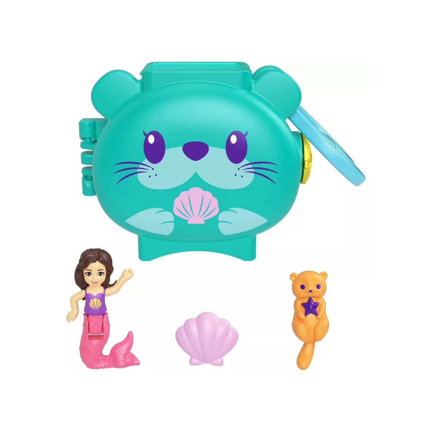 Polly Pocket Pet Connects Collectible Locket Playset 4+