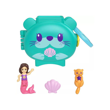 Polly Pocket Pet Connects Collectible Locket Playset 4+