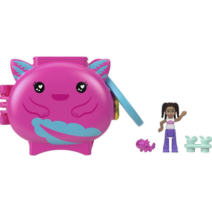 Polly Pocket Pet Connects Collectible Locket Playset 4+