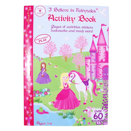 Fairytale Activity Book by Pink Poppy with 60 Stickers