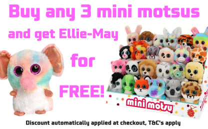 Mini Motsu 10cm Assorted Characters Available by Keel Toys