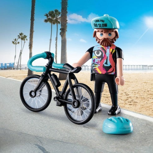 Playmobil  71478 Special Plus Cyclist With Bike 4+