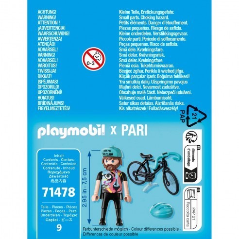 Playmobil  71478 Special Plus Cyclist With Bike 4+