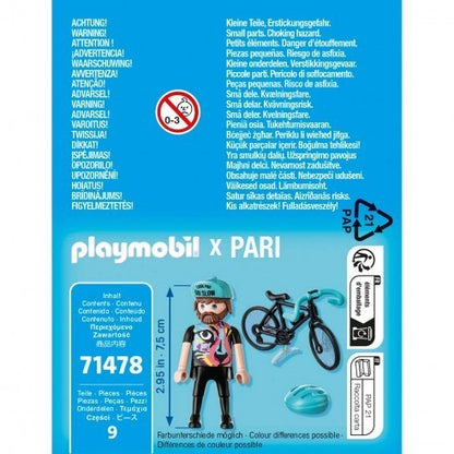Playmobil  71478 Special Plus Cyclist With Bike 4+