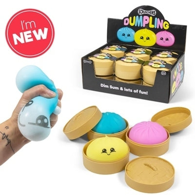 Colorful Dumpling Squishy Stress Balls Sensory Fidget Toy 4+