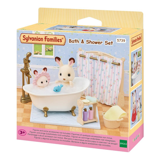 Sylvanian Families Bath and Shower Set 5739 3+