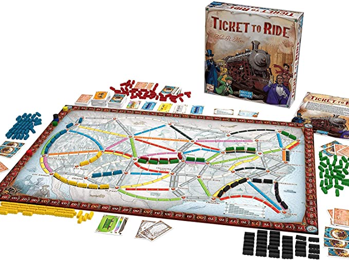 Ticket to Ride - Days of Wonder Strategy Board Game 8+