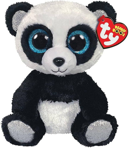 Bamboo The Panda 15cm Ty Beanie Soft Toy Plush DOB June 7